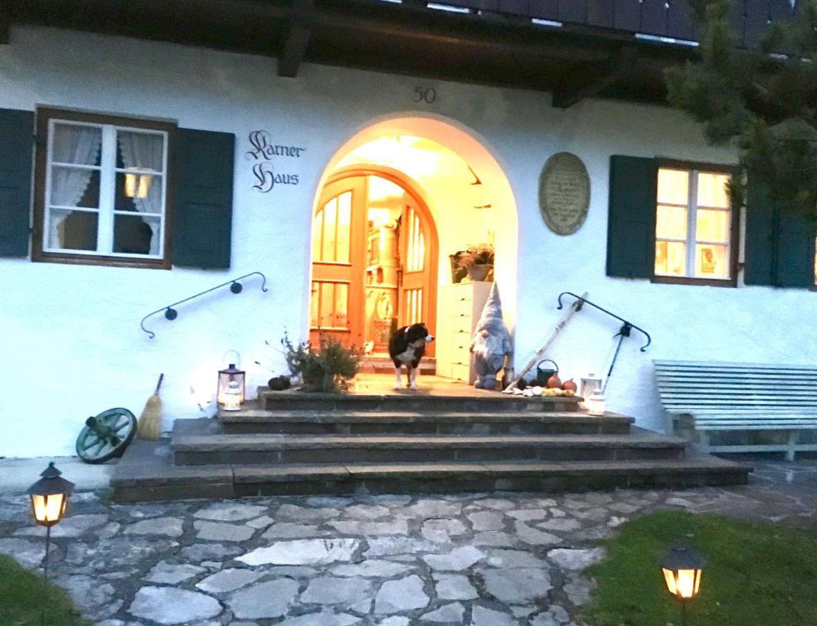 Pension Karner Bed and Breakfast Mittenwald Exteriör bild